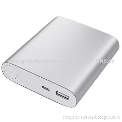 Portable mini power bank, 10400mAh